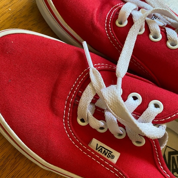 Vans led cavas lace up sneakers so cute kids sz 3 - Picture 9 of 13